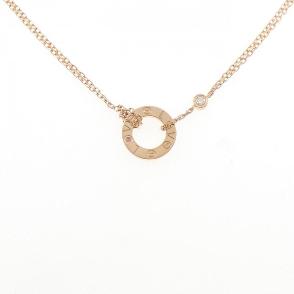 CARTIER Gold Love Necklace